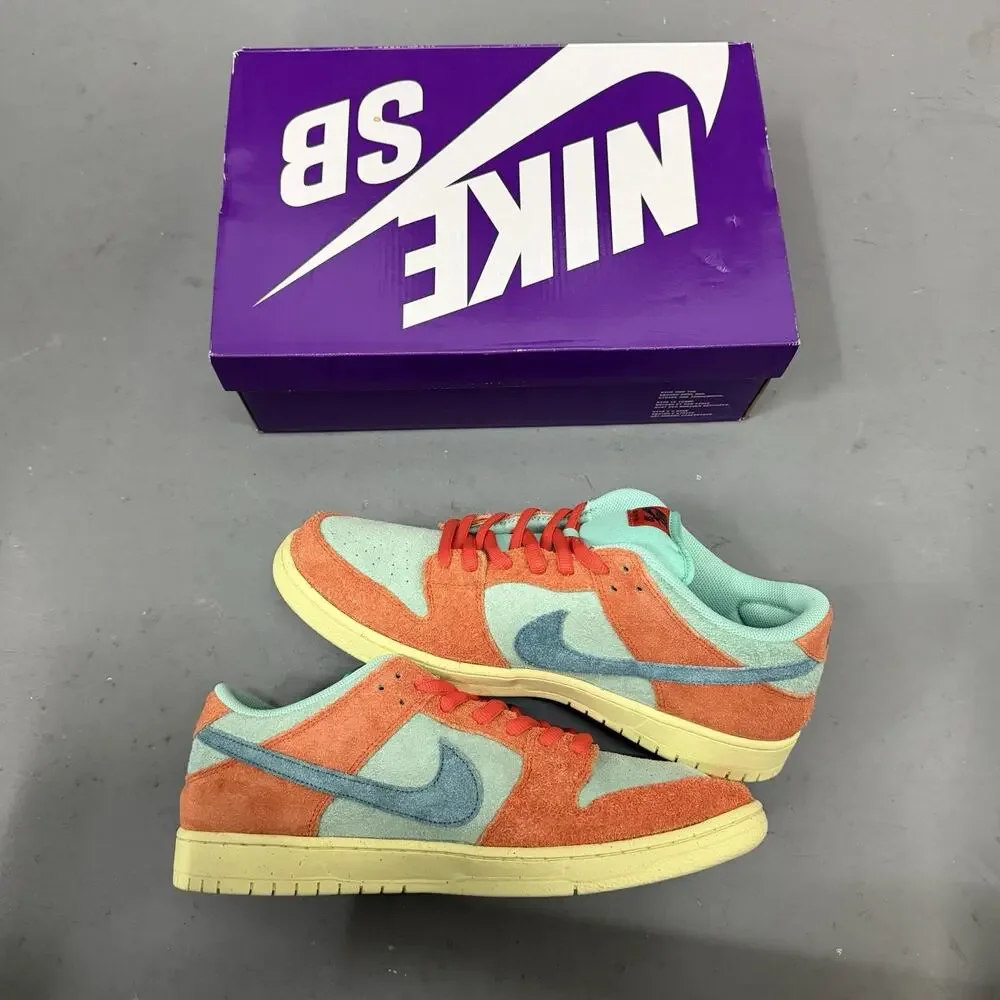 Size 14 - Nike Dunk SB Low Orange Emerald Rise